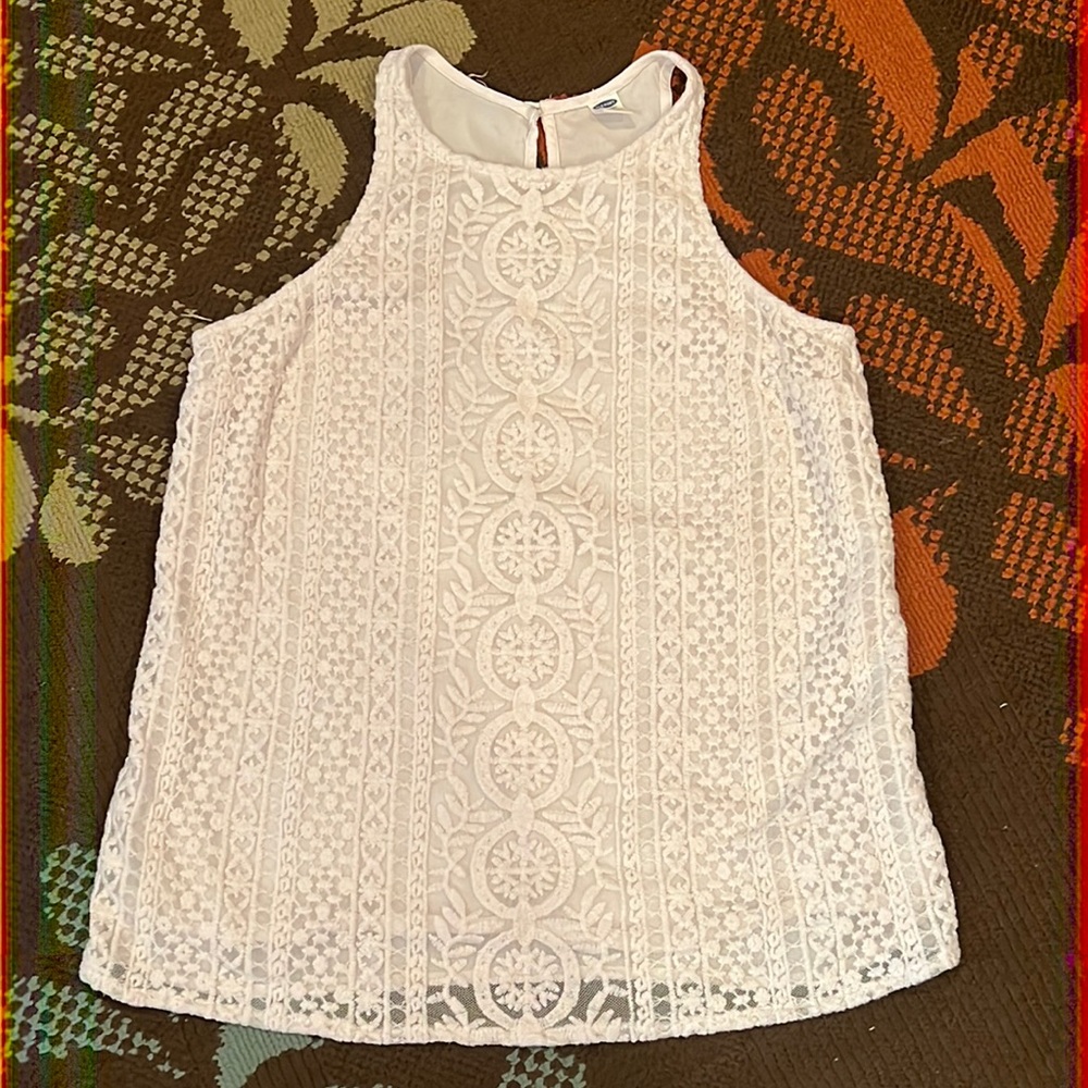 Old Navy Lace Tank Top